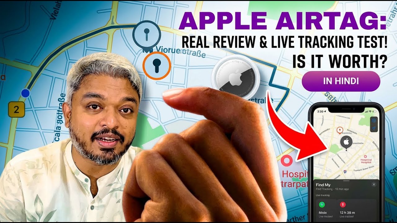 Apple AirTag Full Review: How It Actually Works + Live Tracking Test!