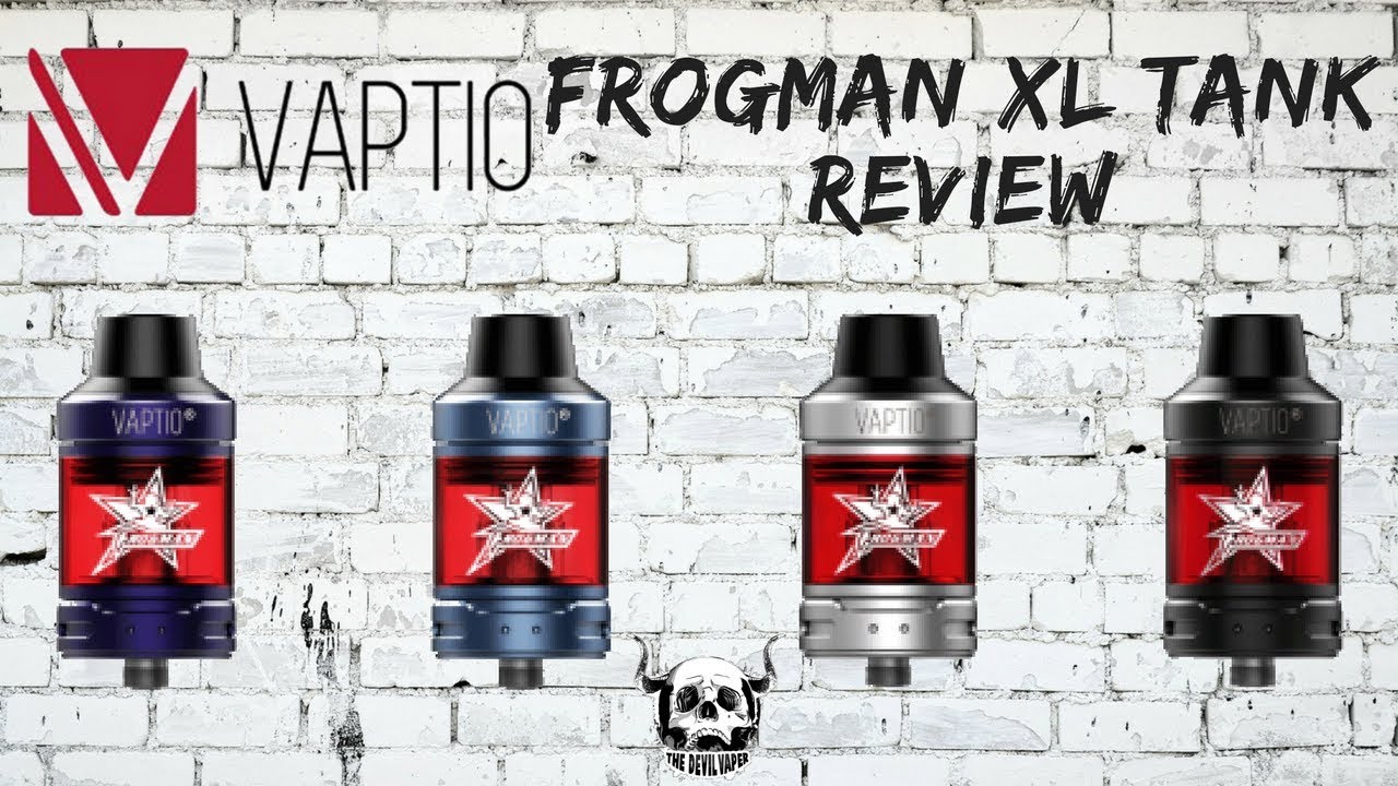 Vaptio Frogman XL Tank Review - Better than the TFV8?