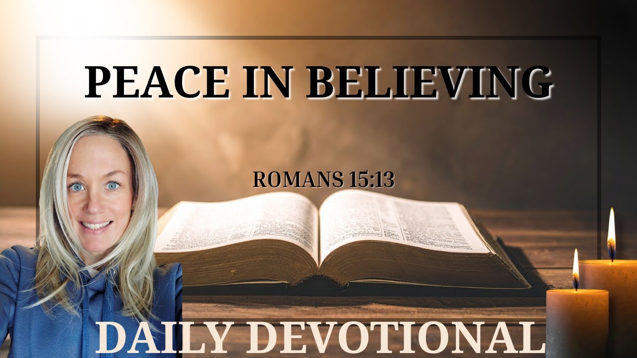 From Empty to Overflowing 🙏✨ Romans 15:13 Devotional - Trust God, Be Filled With Hope