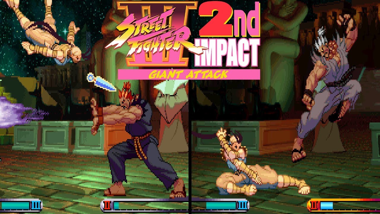 Street Fighter III: 2nd Impact [60FPS]: Vs. Akuma/Shin Akuma & Ending (Ibuki, No Losses)