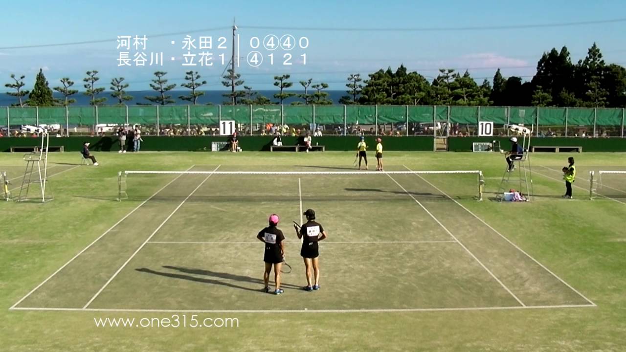 ★ソフトテニス　全中2016　女子　個人戦　決勝戦　長谷川・立花(山陽女子中学)ー河村・永田(坂祝中学)
