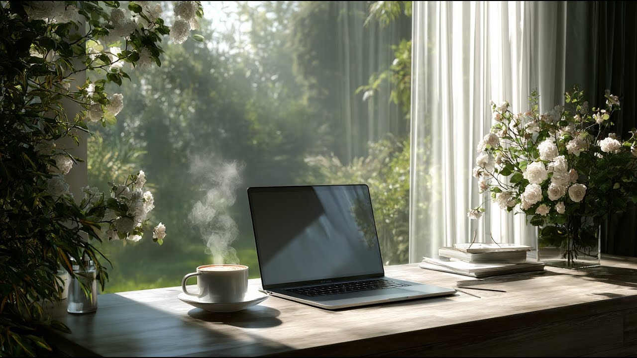 Positive Morning Jazz & Bossa Nova: Happy Coffee Music for Work & Study - Luxury City View