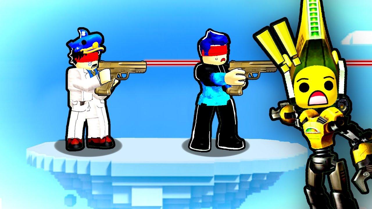 We Fought Each Other With NO VISION - Roblox Blind Shot