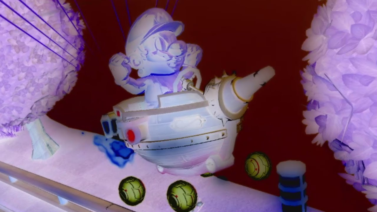 Mario Kart 8 Deluxe, But Inverted Colors & Greyscale - Nintendo Switch Update 3.0.0