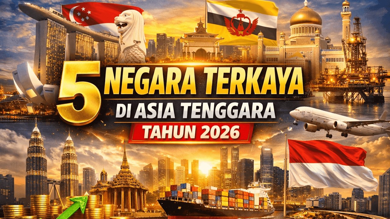 5 Negara Terkaya di Asia Tenggara Tahun 2026, Siapa Paling Tajir?