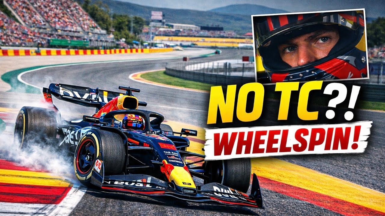 This Track Broke My Rhythm 😤 TC OFF Spain | Max Verstappen | F1 25