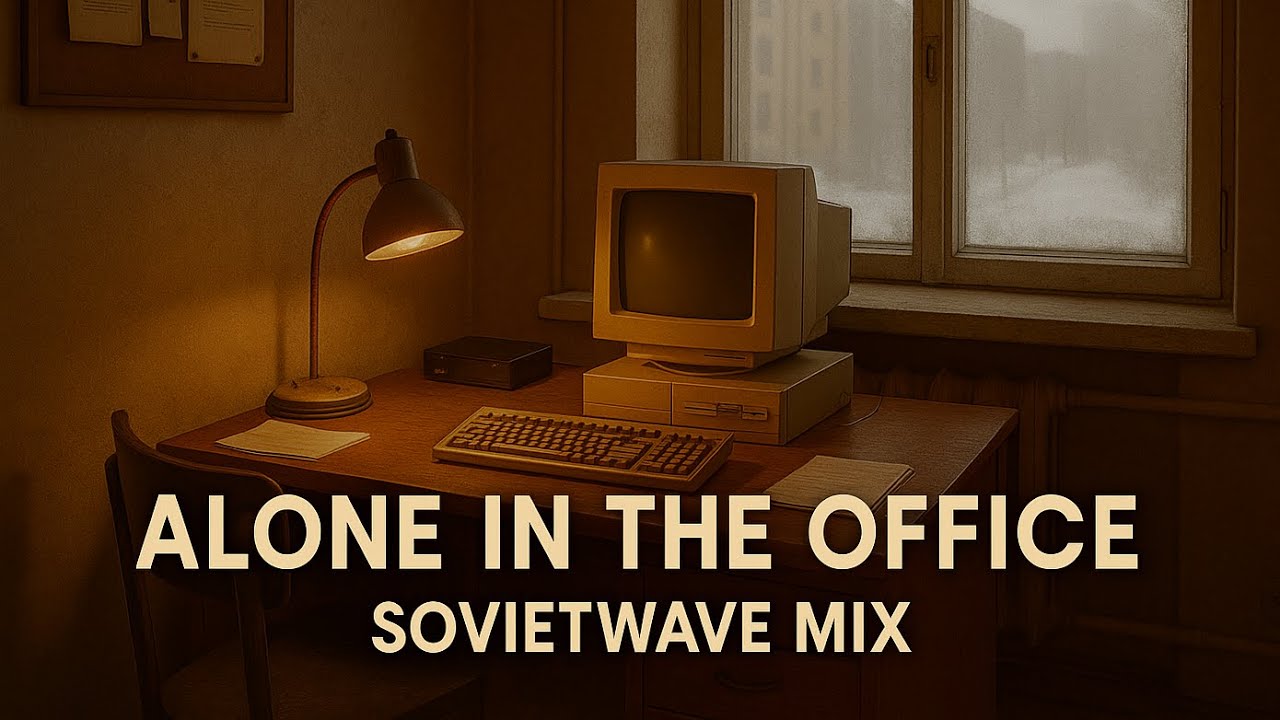 Alone in the Office | Sovietwave Mix (Cold Moscow Nights)