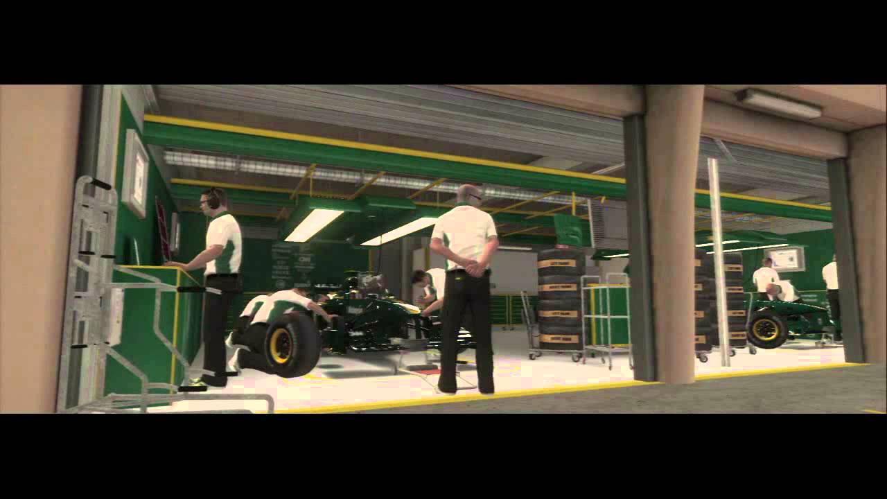 F1 2010 Career Mode Season 1 (Lotus Racing) Part 1- Bahrain Qualifying