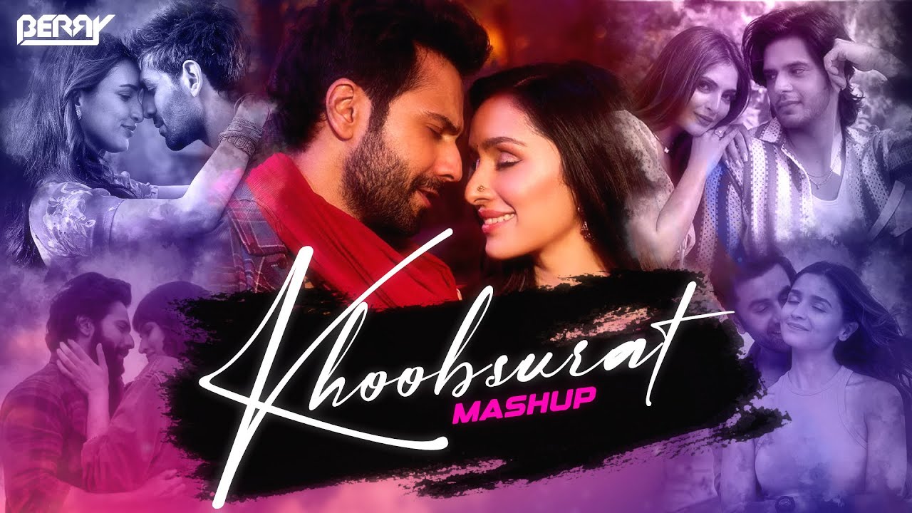 Khoobsurat Mashup | Stree 2 | Varun Dhawan | Shraddha Kapoor | Vishal Mishra | 2025 | BERRY MUSIC 4K