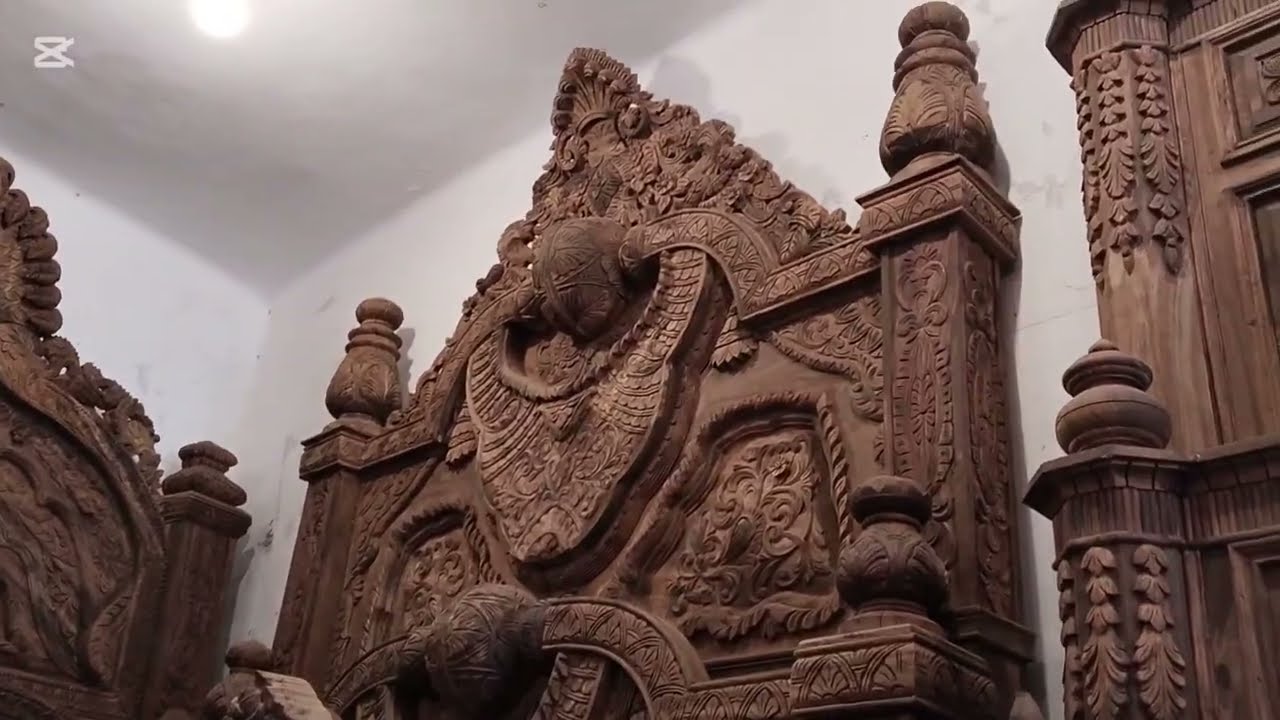 Chinioti bed#Chinioti bed#beautiful chinioti bed#chiniot in Pakistan#Amin Hafeez buying bed#