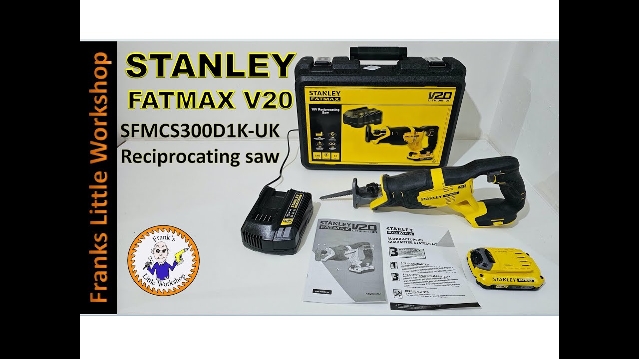 STANLEY FATMAX V20 RECIPROCATING SAW