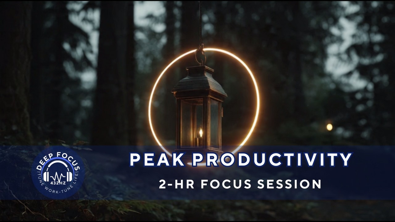 2 Hours of Calm Energy for Studying, Coding & Creative Work