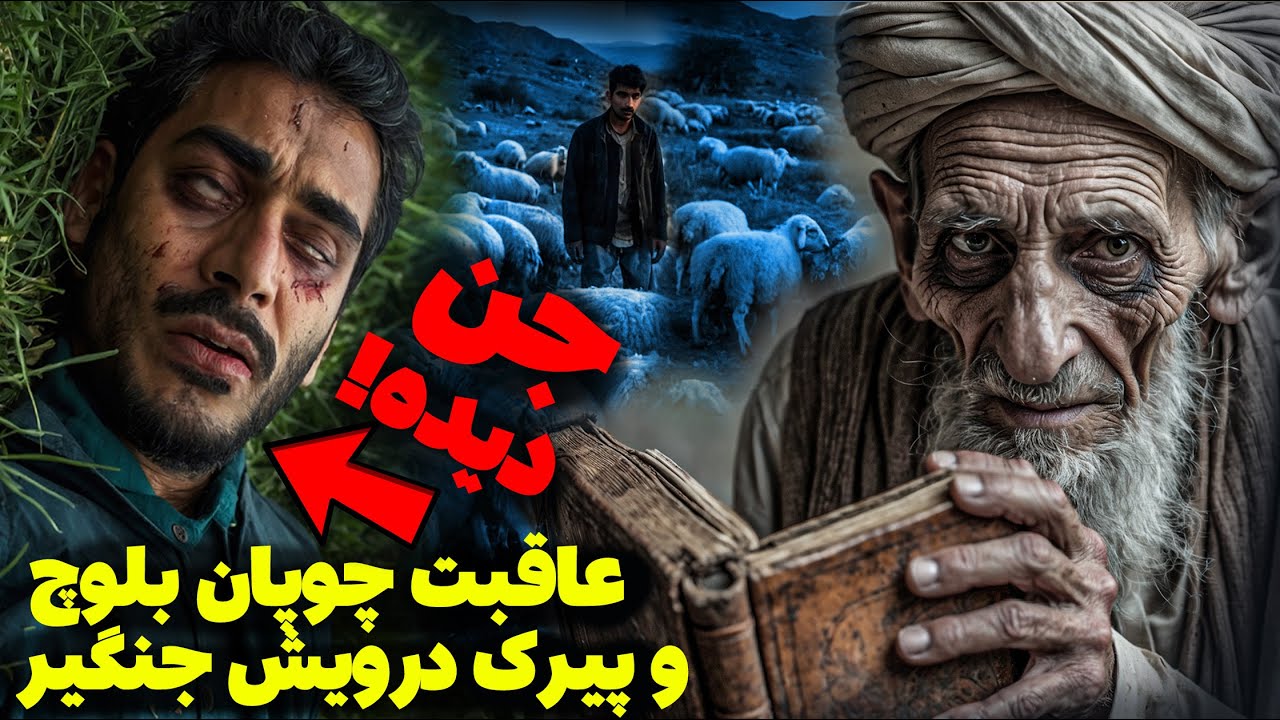 داستان ترسناک درویش پاکستانی و سکته زدن چوپان بلوچ / جنزده شدن چوپان