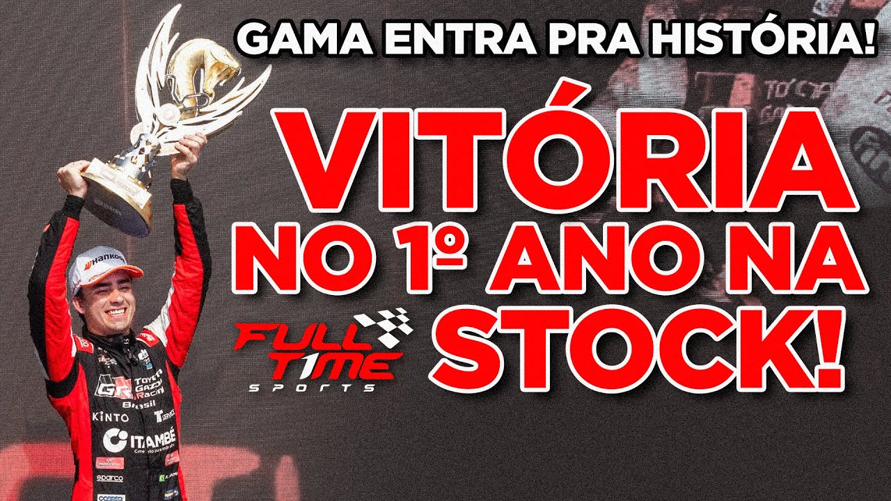 VIT&Oacute;RIA HIST&Oacute;RICA! Arthur Gama se torna o segundo piloto a vencer em sua temporada de estreia!