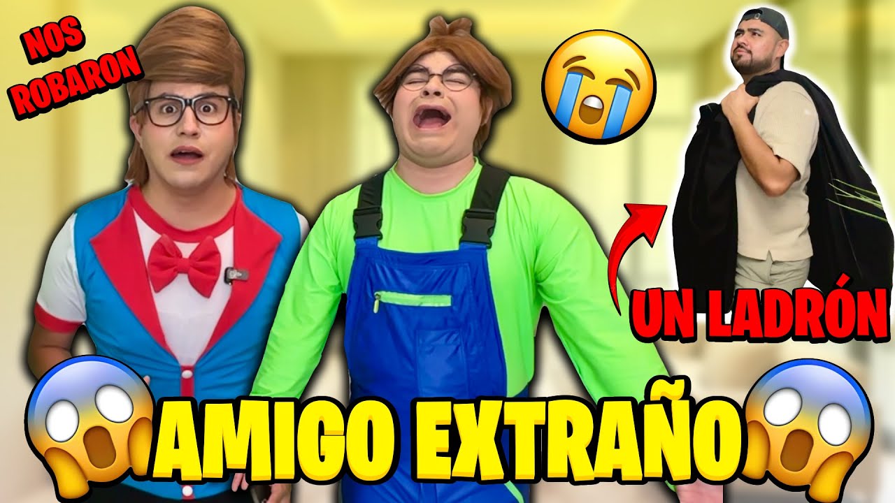 Meme tiene un amigo extraño | Entró un ladrón a la casa | Nos robaron