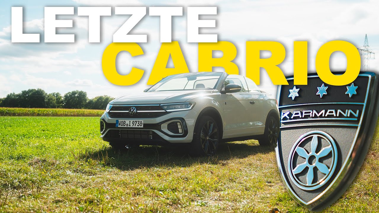 VW T-Roc Cabrio Karmann Edition – Das letzte seiner Art! 🌅🚘