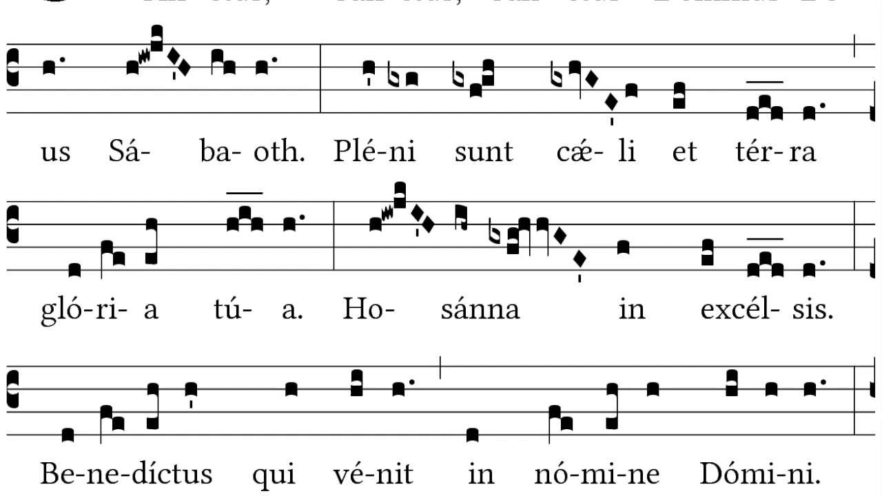 Missa XVII for Advent (Kyrie, Sanctus, Agnus Dei) - Gregorian Chant