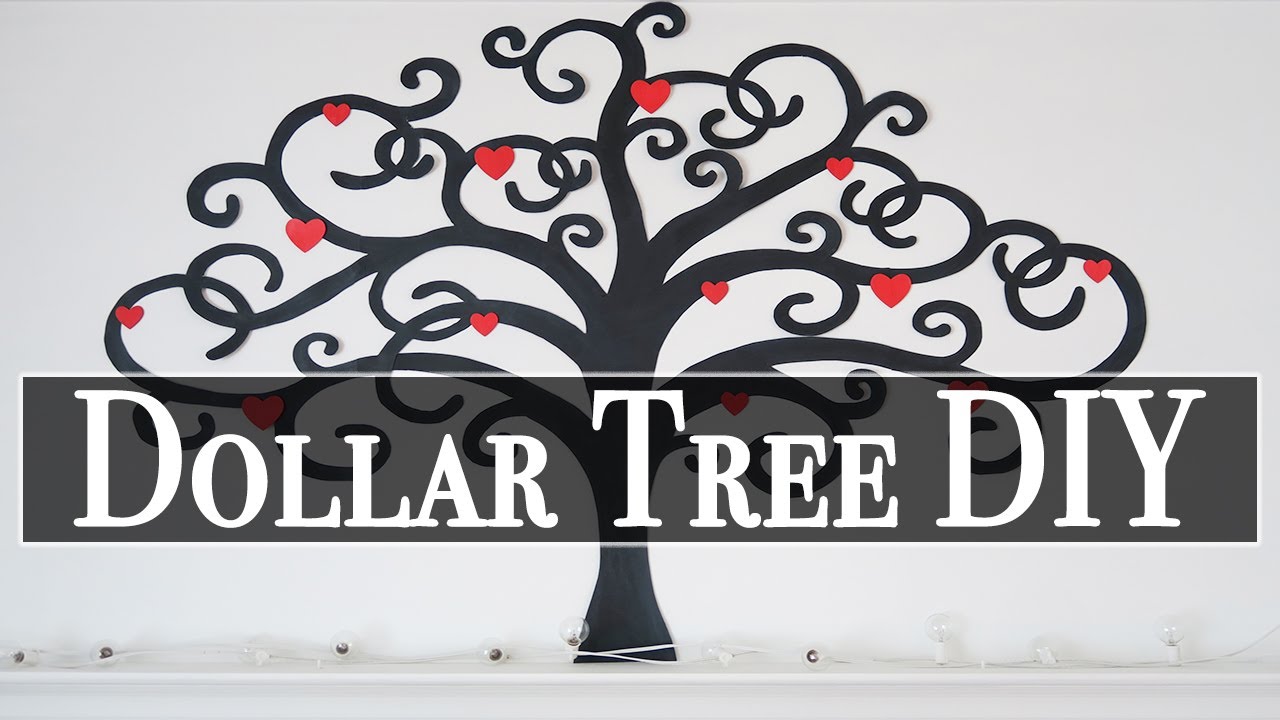 Dollar Tree DIY ~ Mantel Decor DIY for Valentine's Day