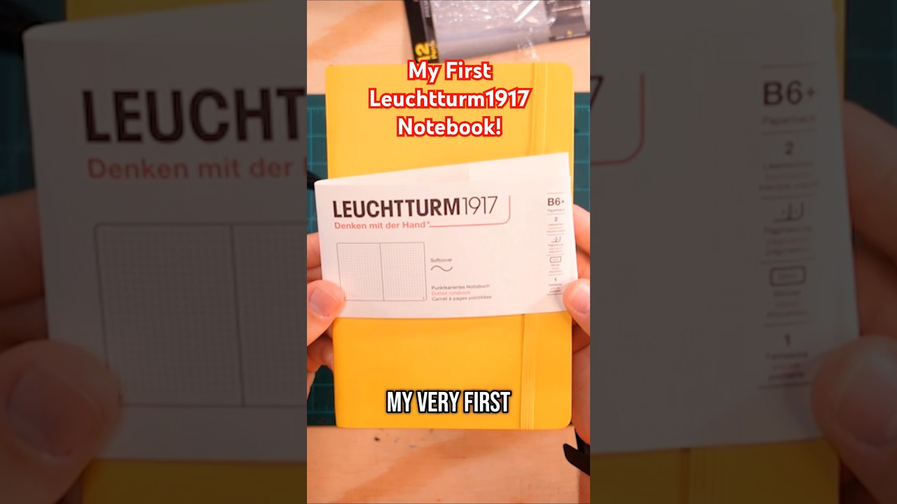 My 1st Leuchtturm1917!👀 #leuchtturm1917 #Notebook #review