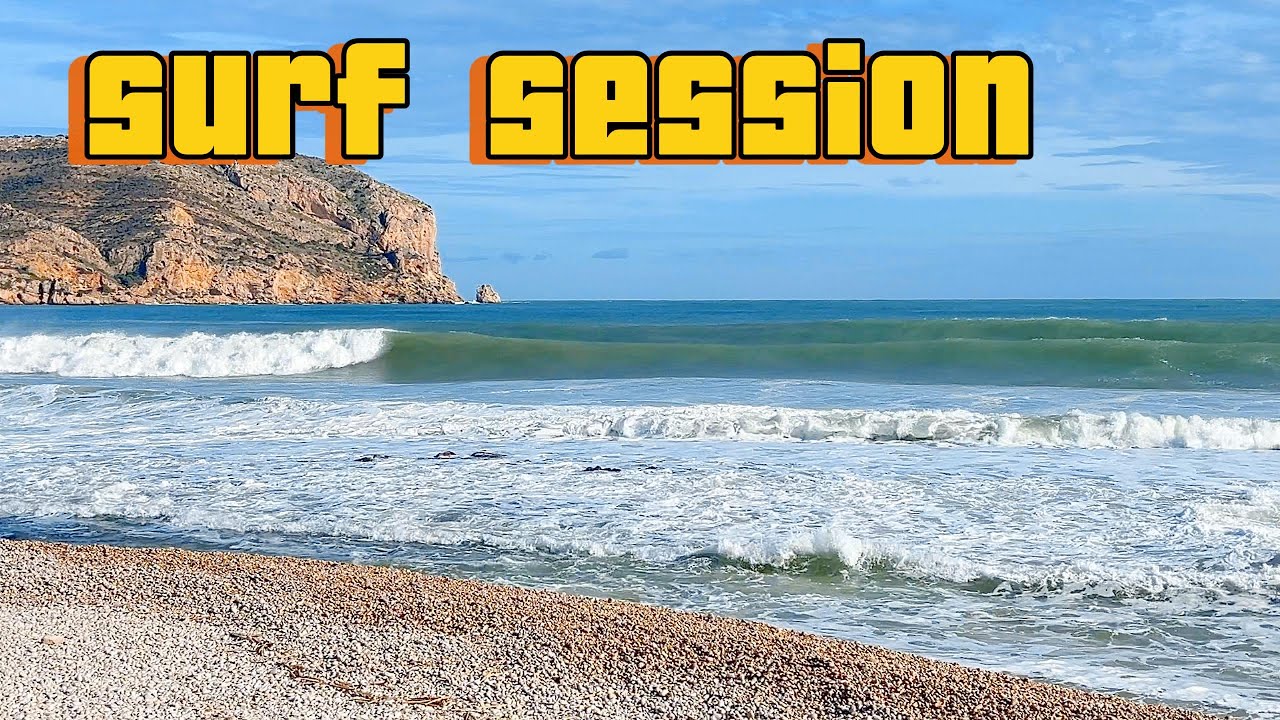 Alicante surf session