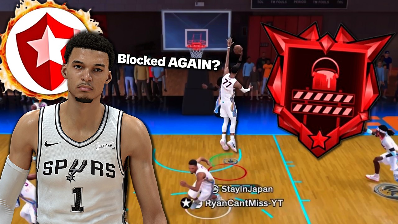 This 99 BLOCK Victor Wembanyama Build SHUTS DOWN Random Rec (NBA 2K26)
