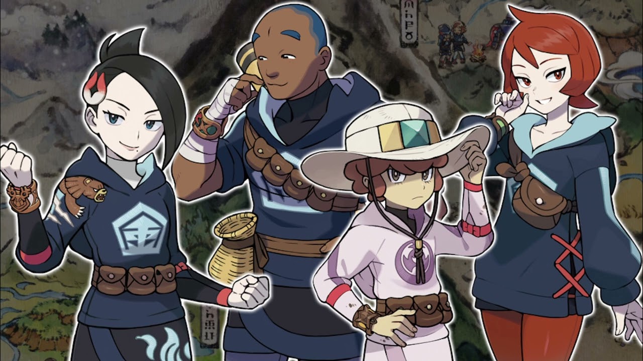 Sinnoh Gym Leaders (Hisui Version)
