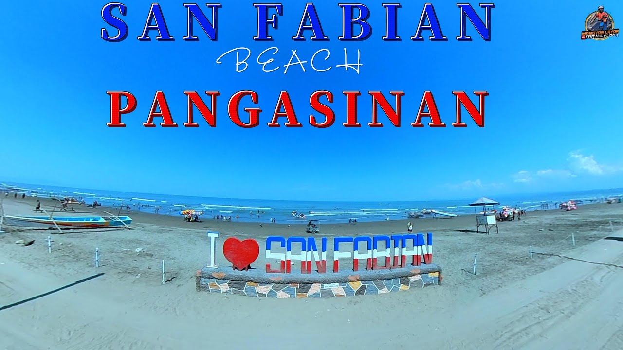 SAN FABIAN BEACH IN PANGASINAN