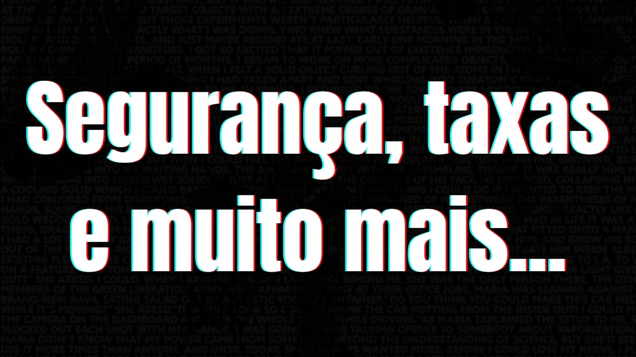 SEGURANÇA,RENDAS, TAXAS E DESVALORIZAÇÃO DA PROFISSÃO-LUIS ALAPONT 