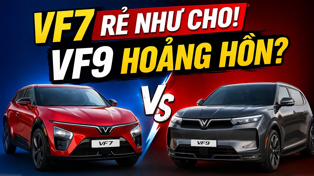 Bảo Dưỡng VF7 &ldquo;Rẻ Như Cho&rdquo; &ndash; Chủ Xe &ldquo;Hoảng Hồn&rdquo; Khi So Với VF9!