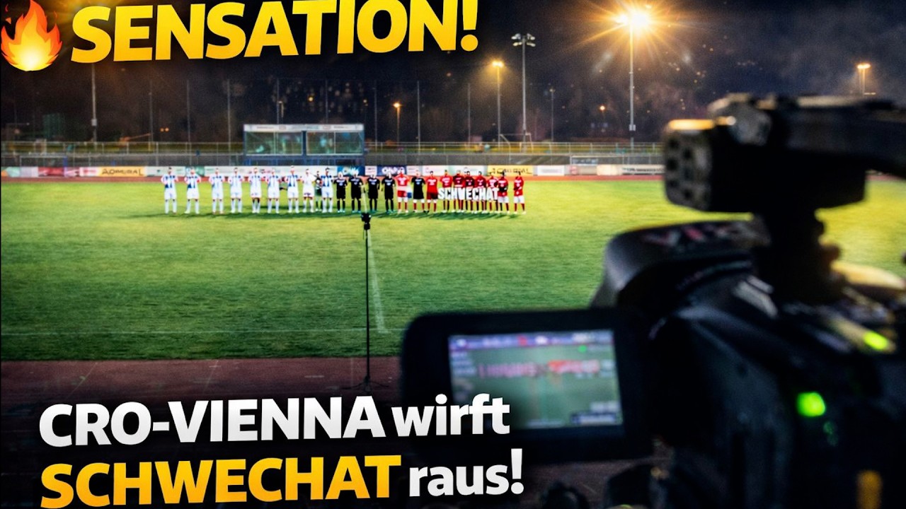 Highlights Schwechat - Cro-Vienna; Wiener Landescup 25/26, Viertelfinale