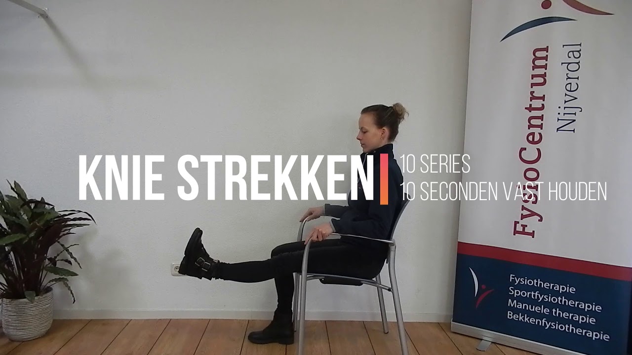 13. Knie strekken
