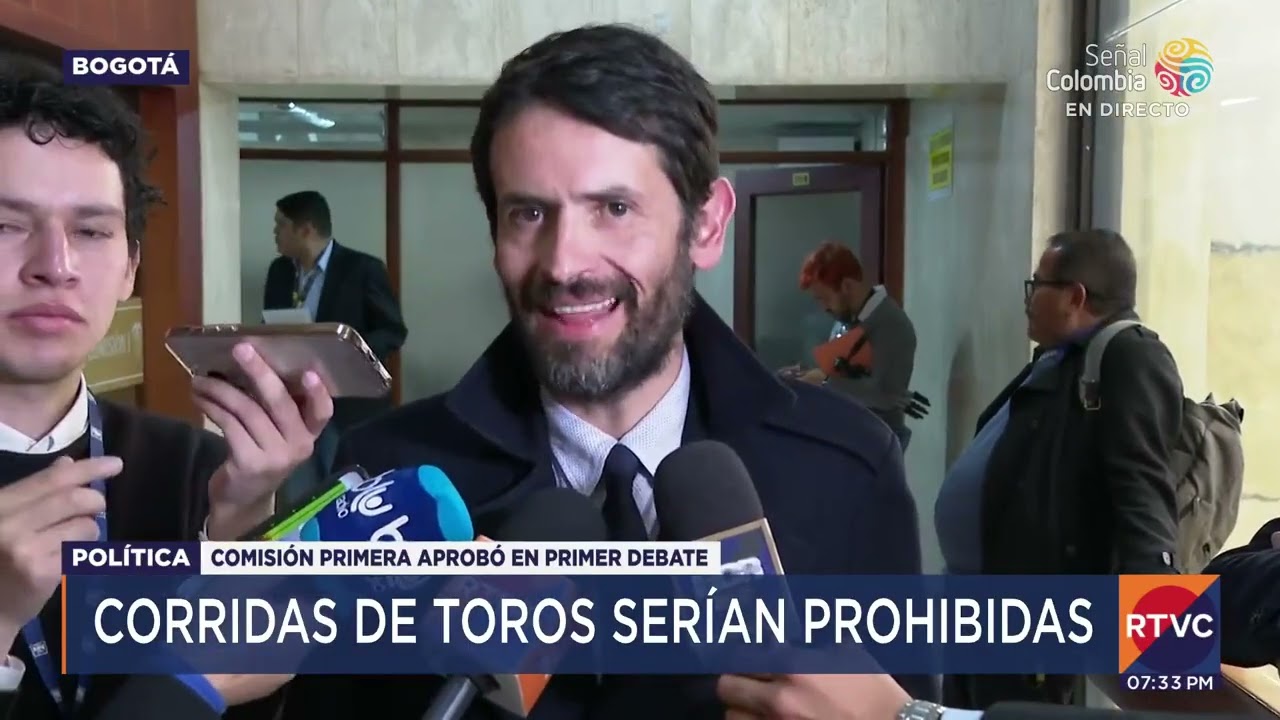Proyecto de ley que busca prohibir la corrida de toros pasa su primer debate | RTVC Noticias