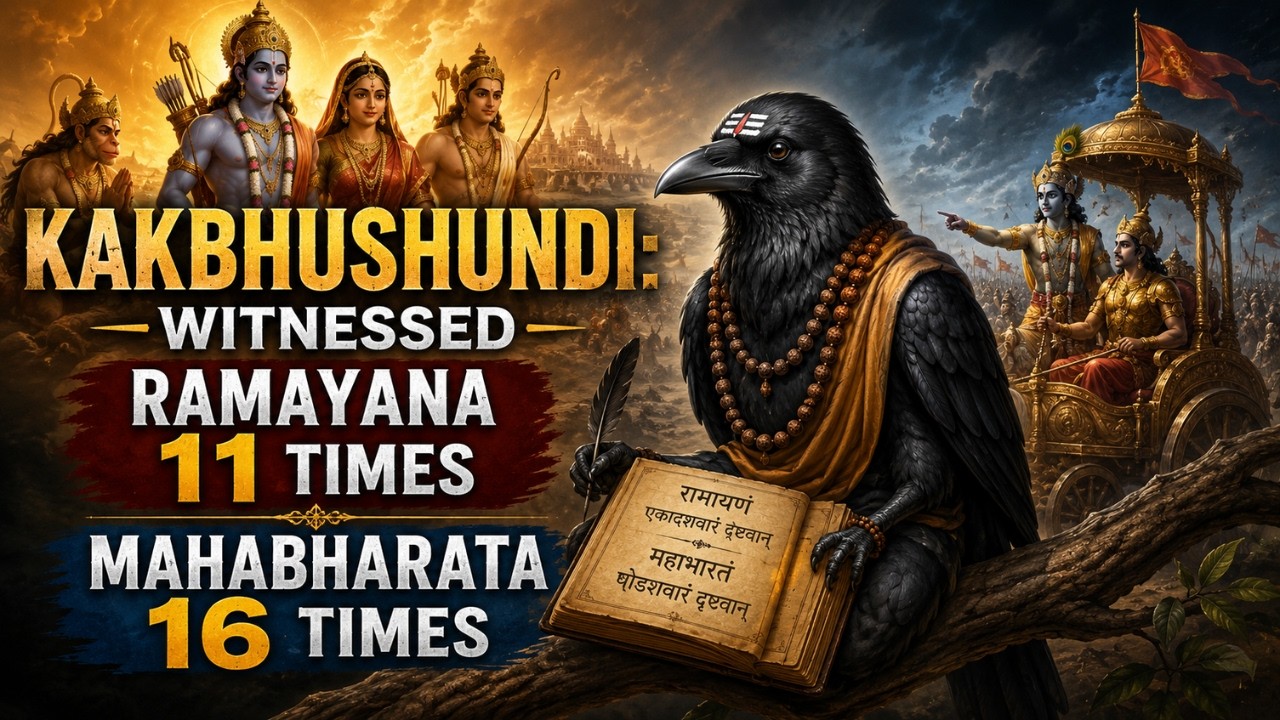 Kakbhushundi: Witnessed Ramayana 11 Times & Mahabharata 16 Times
