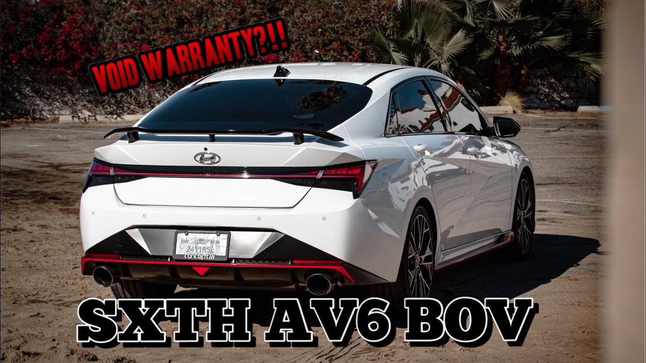 How to Install SXTH AV6 BOV on an Elantra N / Avante N