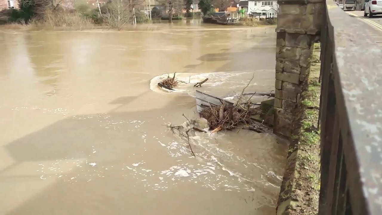 Flooding in Bridgnorth