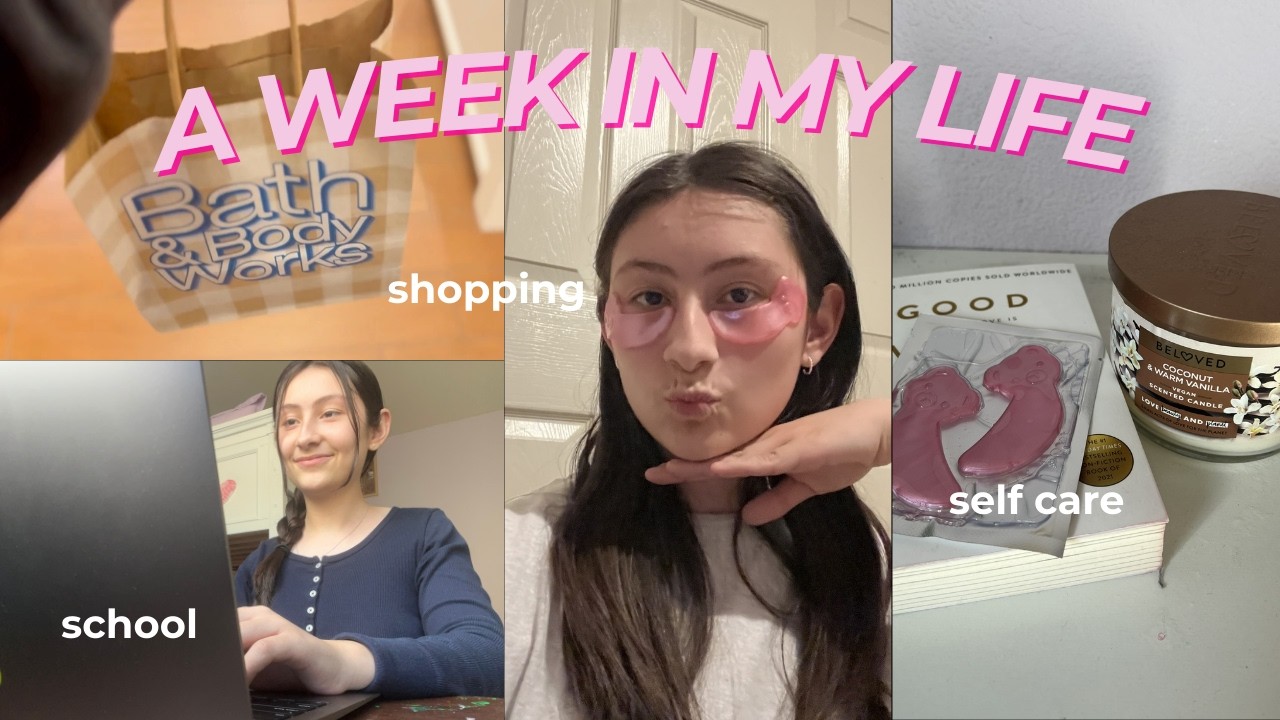 ✨A WEEK IN MY LIFE✨ | Shopping, School, Self Care & More!