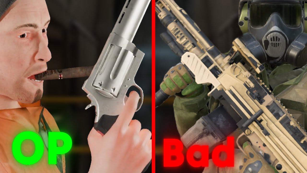 Лучшее и худшее оружие в SCP SL Tierlist