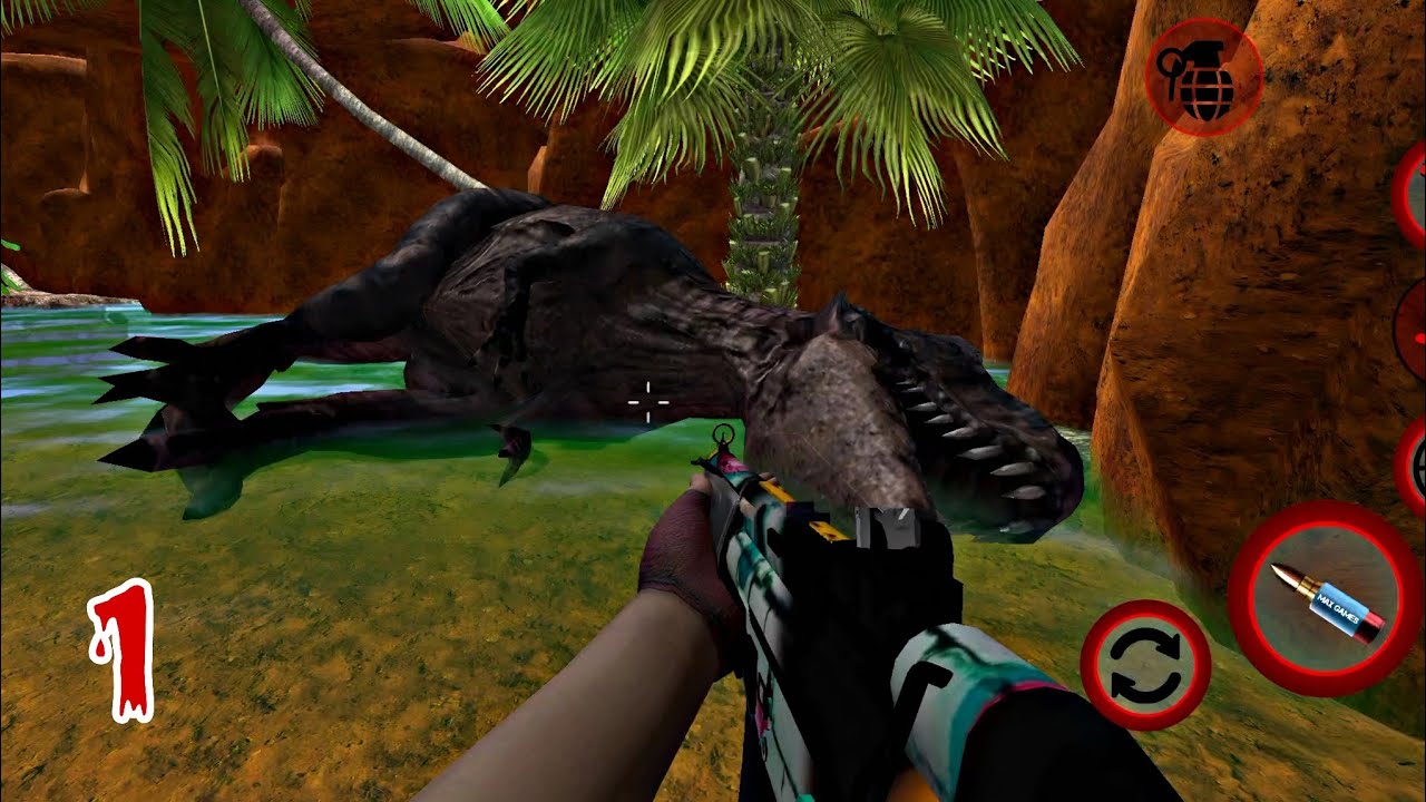 Dinosaur Bloody 3 Android Gameplay Part 1 | Dinosaur Bloody 3 Gameplay – Savage Dinosaurs vs Human