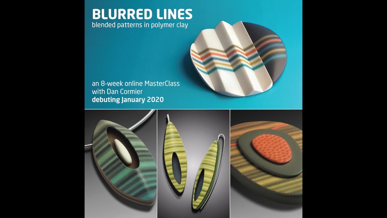 BLURRED LINES : BLENDED PATTERNS IN POLYMER CLAY