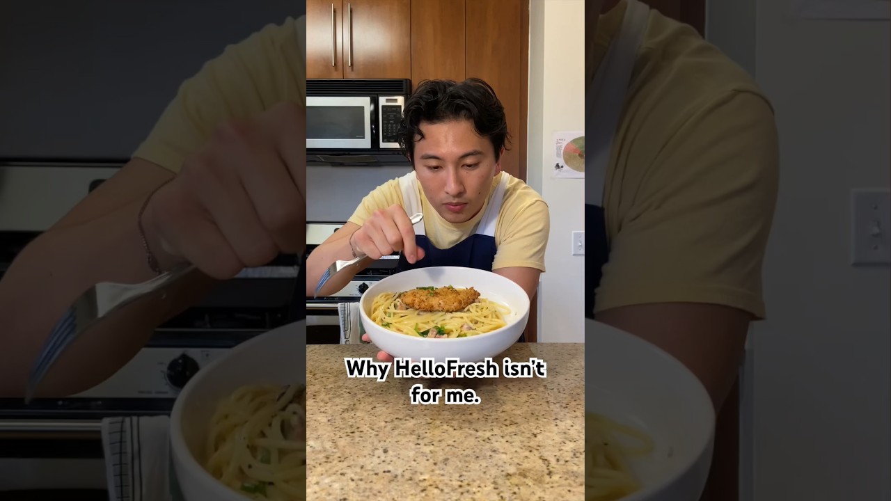 Why HelloFresh and meal kits are not for me.