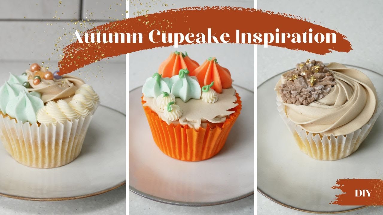Bake and Decorate Autumn Themed Cupcakes with Us | Fall Cupcake Inspiration