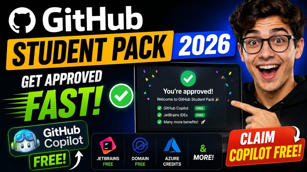 GitHub Student Pack 2026: Как быстро получить одобрение и обойтись без Copilot!