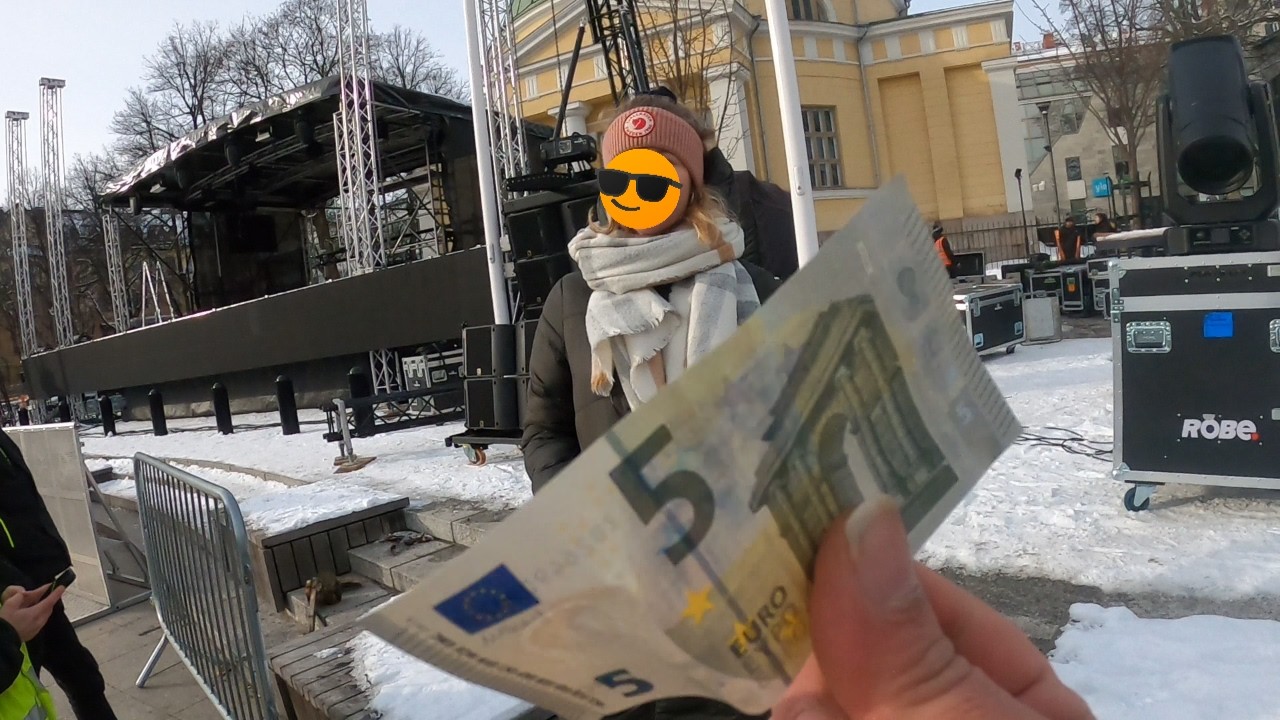 One day before the event