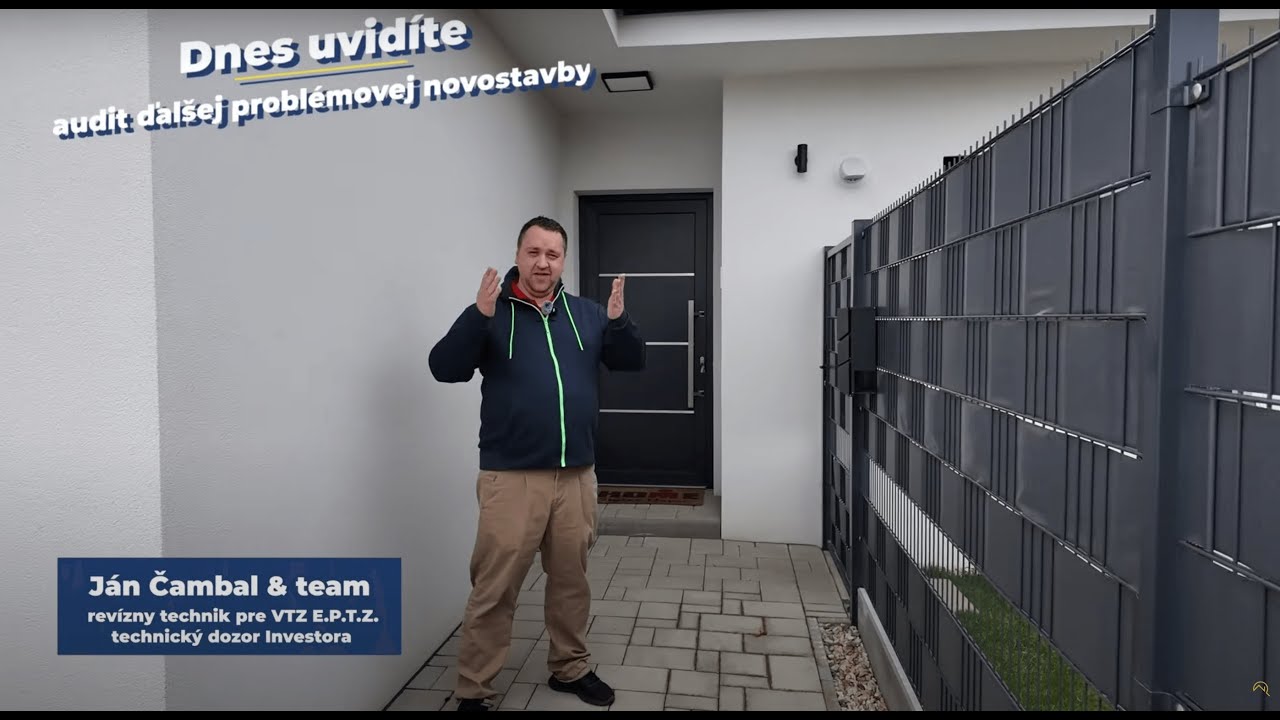 Inšpekcia nehnuteľnosti s Jánom Čambalom