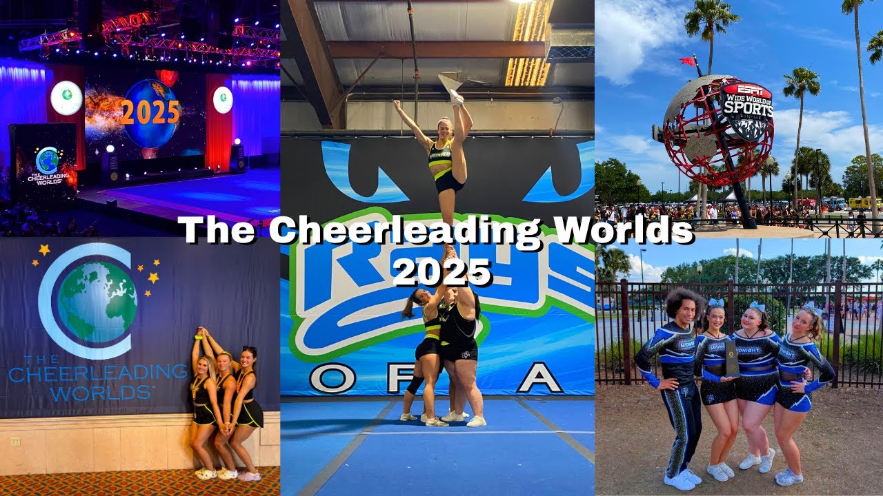 The Cheerleading Worlds 2025 Vlog | Electric Athletics Midnight