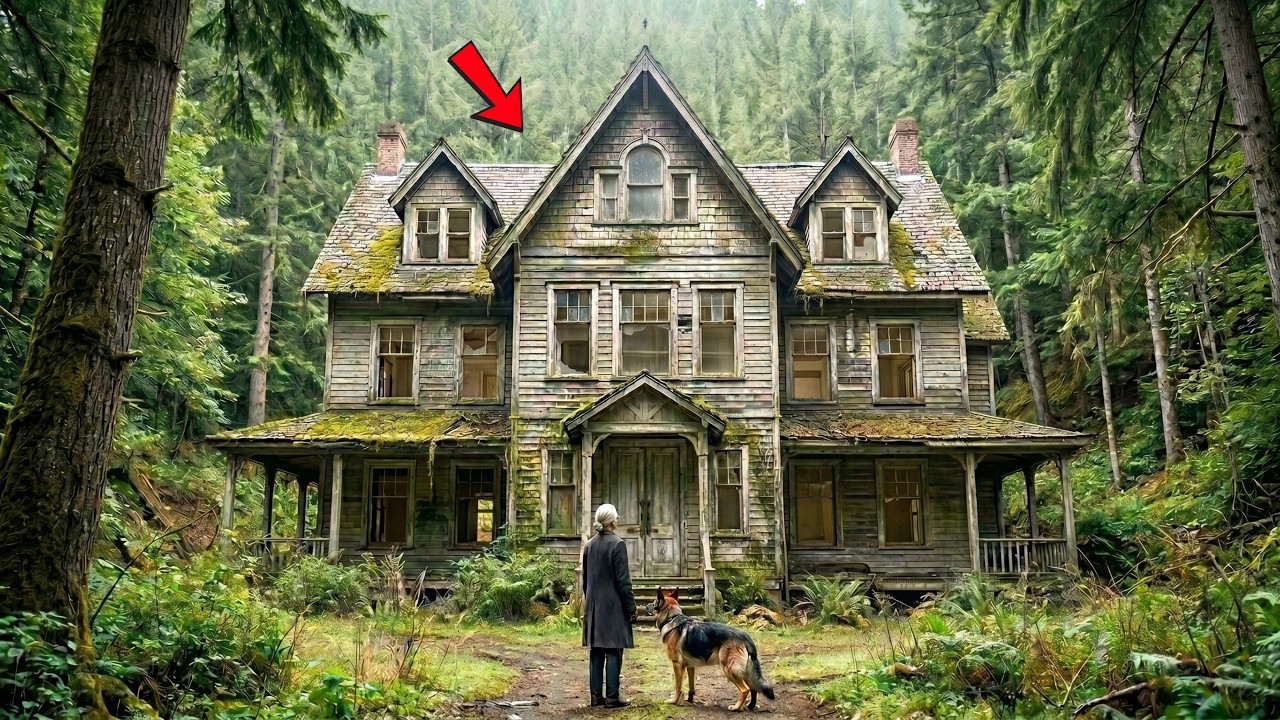 She Bought a $100 Mansion No One Wanted &mdash; Her German Shepherd Reacted to Something No One Saw