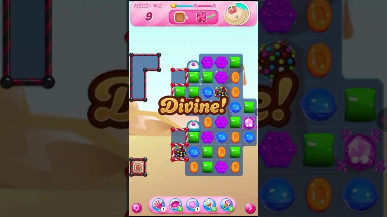 Candy Crush Saga Level 11522