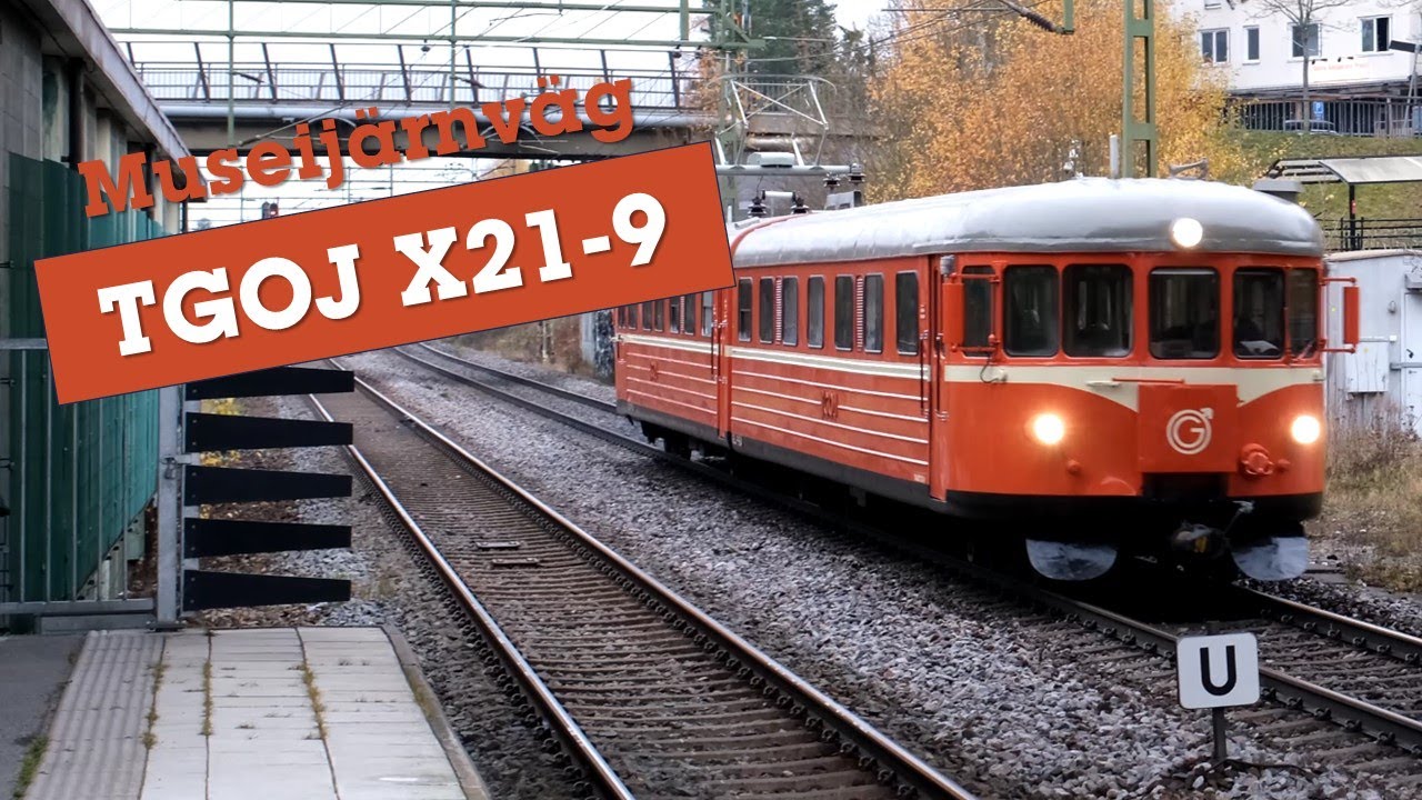 Museijärnväg i Sverige del 7 - FSVJ TGOJ X21-9