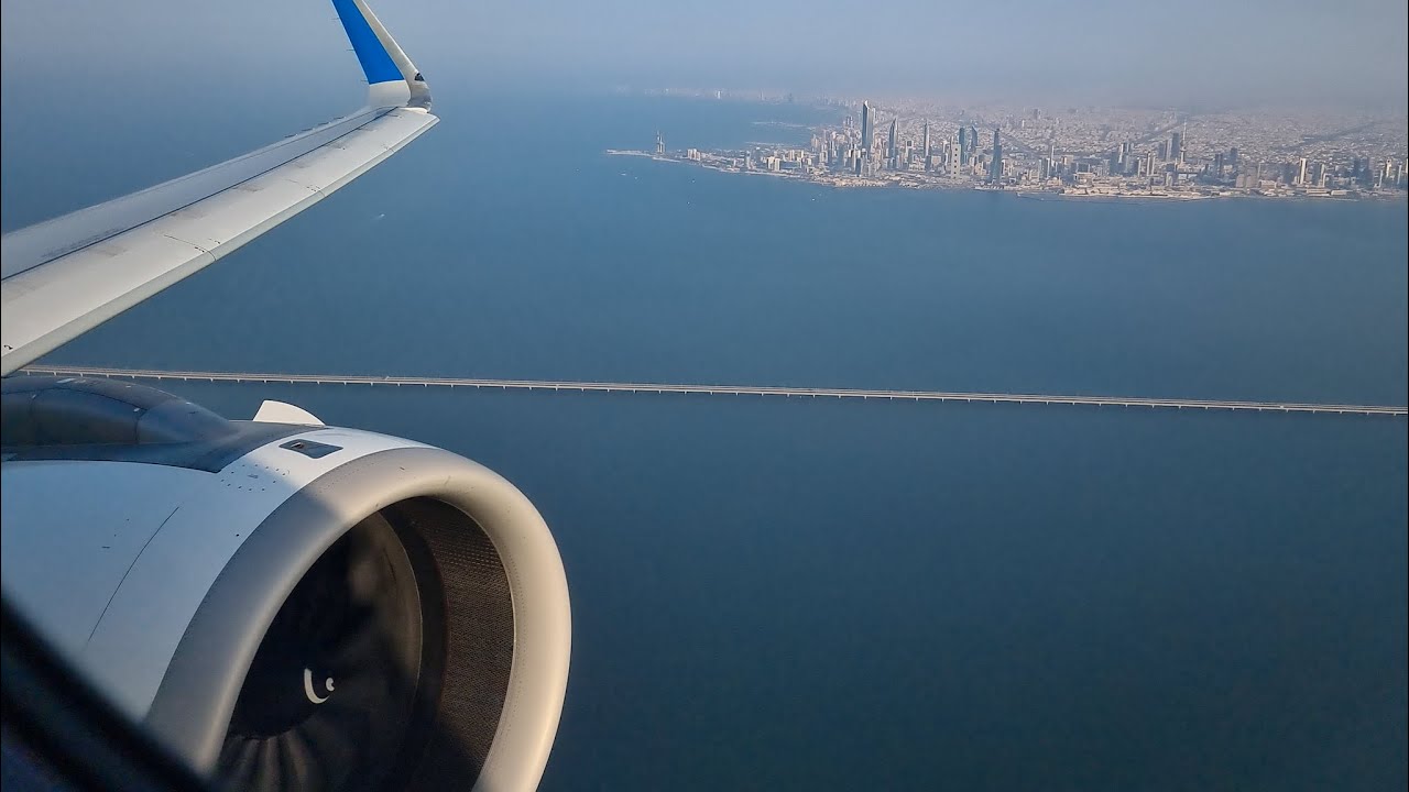 Kuwait Airways Airbus A320-200 NEO Bodrum to Kuwait (Vertical Video)