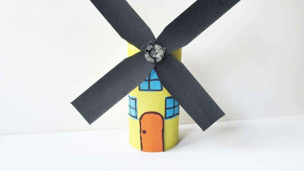 How To Make An Amazing Paper Roll Windmill - DIY Crafts Tutorial - Guidecentral
